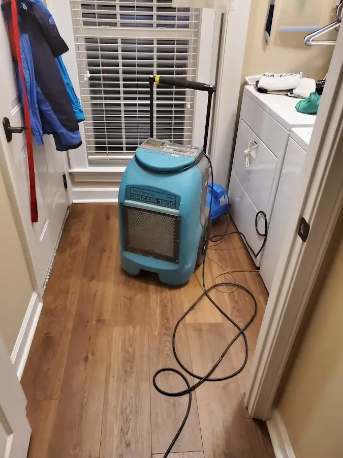 Commercial dehumidifier deployed for Crawl Space Restoration in Fishers